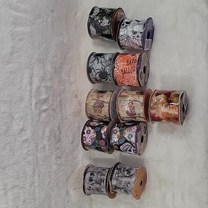 Bundle of 11 Halloween and Fall Ribbon